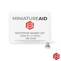 NEODYMIUM MAGNET SET [Size M / 2-5mm] - 180 Units