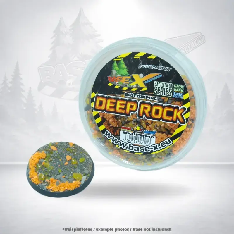 Basetopping: DEEP ROCK (140ml) UV/GLOW