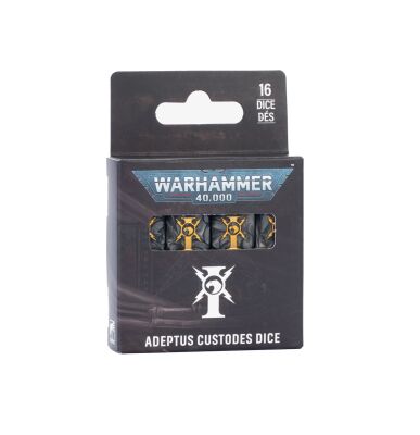 Warhammer 40k - Adeptus Custodes Würfelset