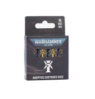 Warhammer 40k - Adeptus Custodes W&uuml;rfelset