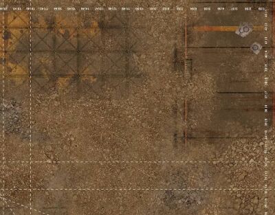 44x60 Double G-Mat: Nex Cyberpunk and Fallout