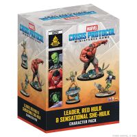 Marvel: Crisis Protocol &ndash; Leader, Red Hulk &amp; Sensational She-Hulk Character Pack Verpackung
