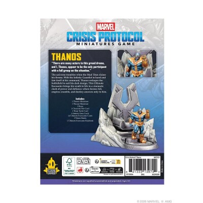 Marvel: Crisis Protocol &ndash; Thanos Ultimate Encounter R&uuml;ckseite