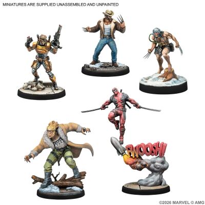 Marvel: Crisis Protocol &ndash; Weapon X Program Affiliation Pack Inhalt