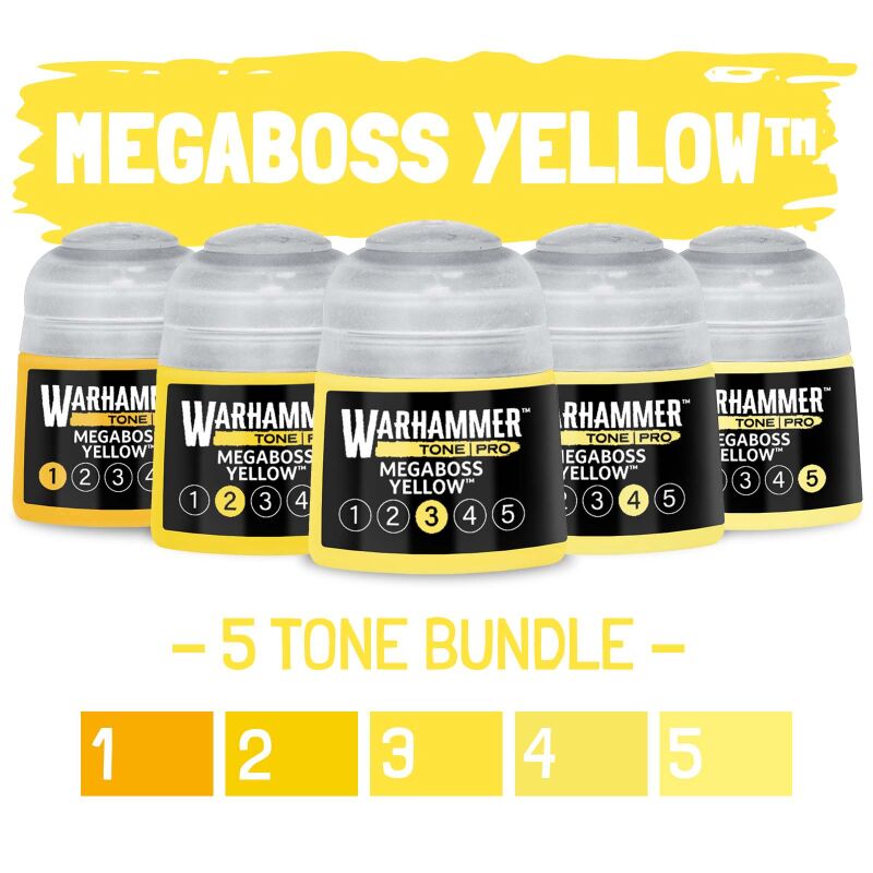Megaboss Yellow 1-5 Bundle