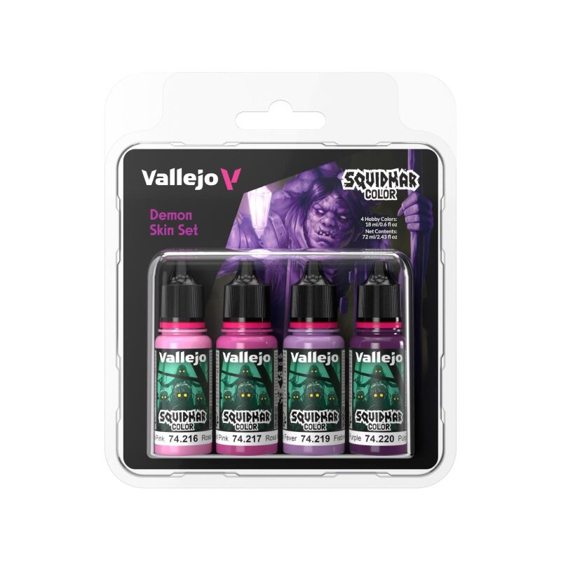 Squidmar Color: Demon Skin Set (4 x 18 ml)