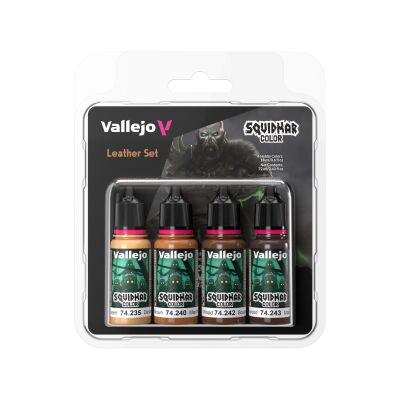 Squidmar Color: Leather Set (4 x 18 ml)