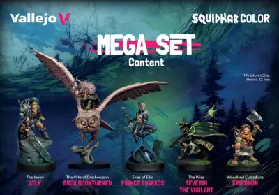 Squidmar Color: Mega Set (72 x 18 ml)