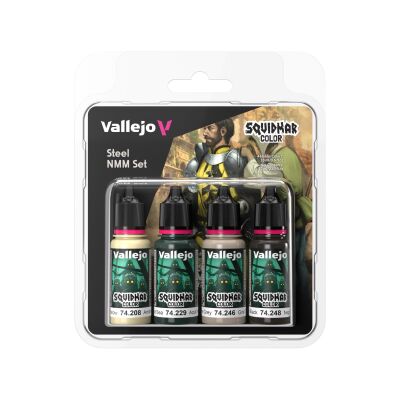 Squidmar Color: Steel NMM Set (4 x 18 ml)