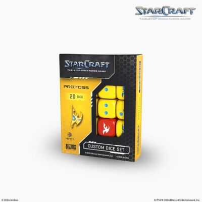 Protoss Custom Dice Set