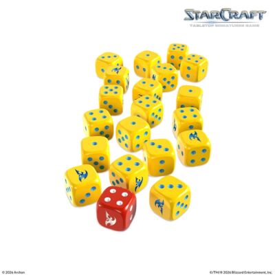 Protoss Custom Dice Set