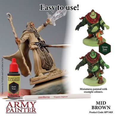 Mid Brown (18ml) The Army Painter Quickshades Acrylfarbe