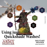 Military Shader (18ml) The Army Painter Quickshades Acrylfarbe