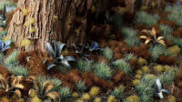 Alien Turquoise Tuft Wild (6mm)