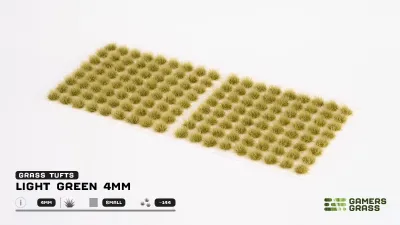 Light Green Tuft (4mm)