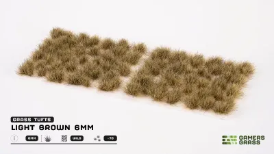 Light Brown Tuft (6mm)