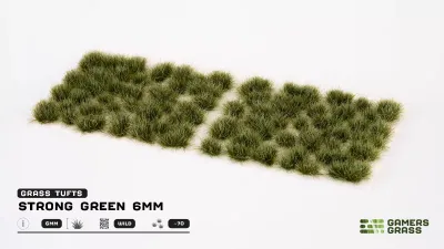 Strong Green Tuft (6mm)