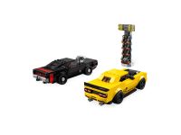 LEGO Speed Champions - 75893 2018 Dodge Challenger SRT Demon und 1970 Dodge Charger R/T Inhalt