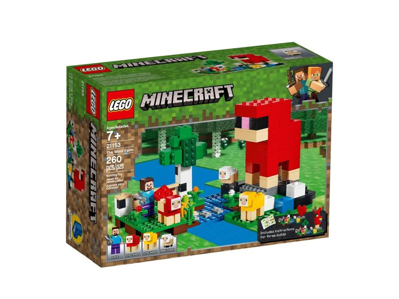 LEGO Minecraft - 21153 Die Schaffarm Verpackung Rückseite