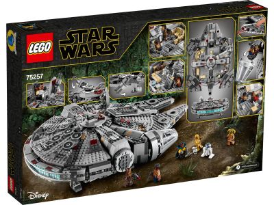LEGO Star Wars - 75257 Millennium-Falcon Verpackung R&uuml;ckseite