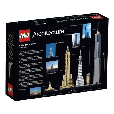 LEGO Architecture - 21028 New York City Verpackung R&uuml;ckseite