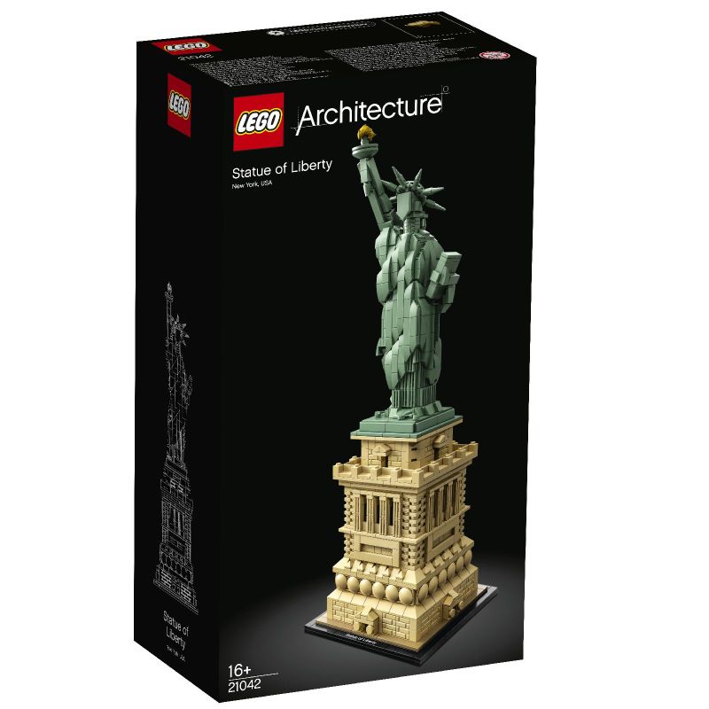LEGO Architecture - 21042 Freiheitsstatue Verpackung Rückseite