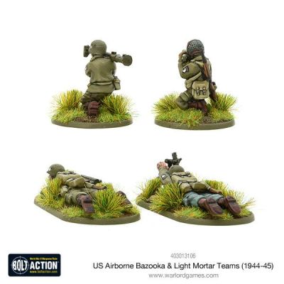 US Airborne Bazooka &amp; Light Mortar teams (1944-45)
