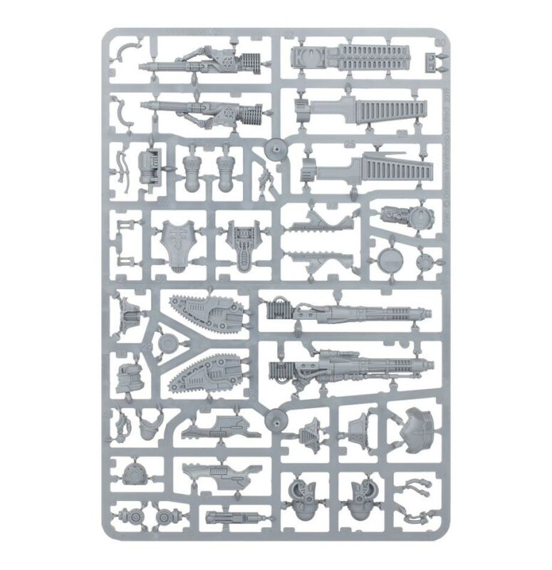 Adeptus Titanicus: Reaver-Titan-Waffen: Meltergeschütz, Kettenfaust, Vulkangeschütz und Turbolaser