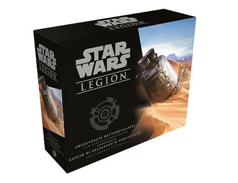 Star Wars: Legion Abgestürzte Rettungskapsel verpackung vorderseite