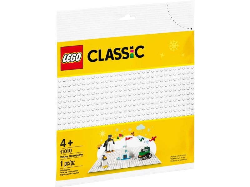 LEGO Classic - 11010 Weiße Bauplatte Verpackung Front