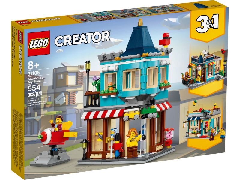 LEGO Creator - 31105 Spielzeugladen im Stadthaus Verpackung Front