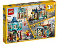 LEGO Creator - 31105 Spielzeugladen im Stadthaus Verpackung R&uuml;ckseite