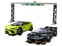 LEGO Speed Champions - 76899 Lamborghini Urus ST-X &amp; Lamborghini Hurac&aacute;n Super Trofeo EVO Inhalt