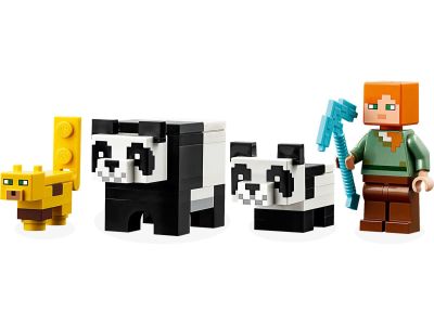 LEGO Minecraft - 21158 Der Panda-Kindergarten Inhalt