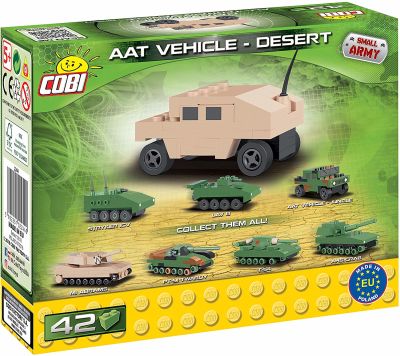 COBI - 2244 NATO AAT Vehicle Desert Nano Verpackung R&uuml;ckseite