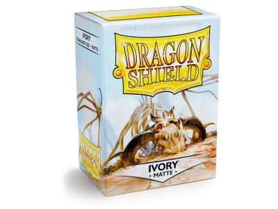 Dragon Shield Standard Sleeves - Matte Ivory