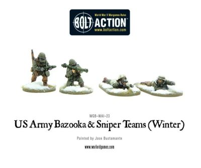 US Army Bazooka and Sniper teams Winter