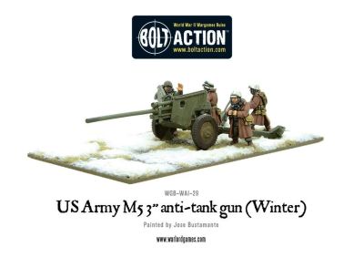 US Army 3-inch anti-tank gun M5 Winter