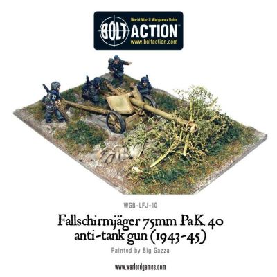 Fallschirmjager 75mm PaK 40 Anti-tank Gun