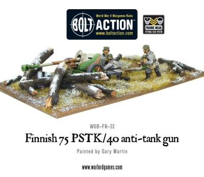 Finnish 75 PSTK40 Anti-Tank Gun
