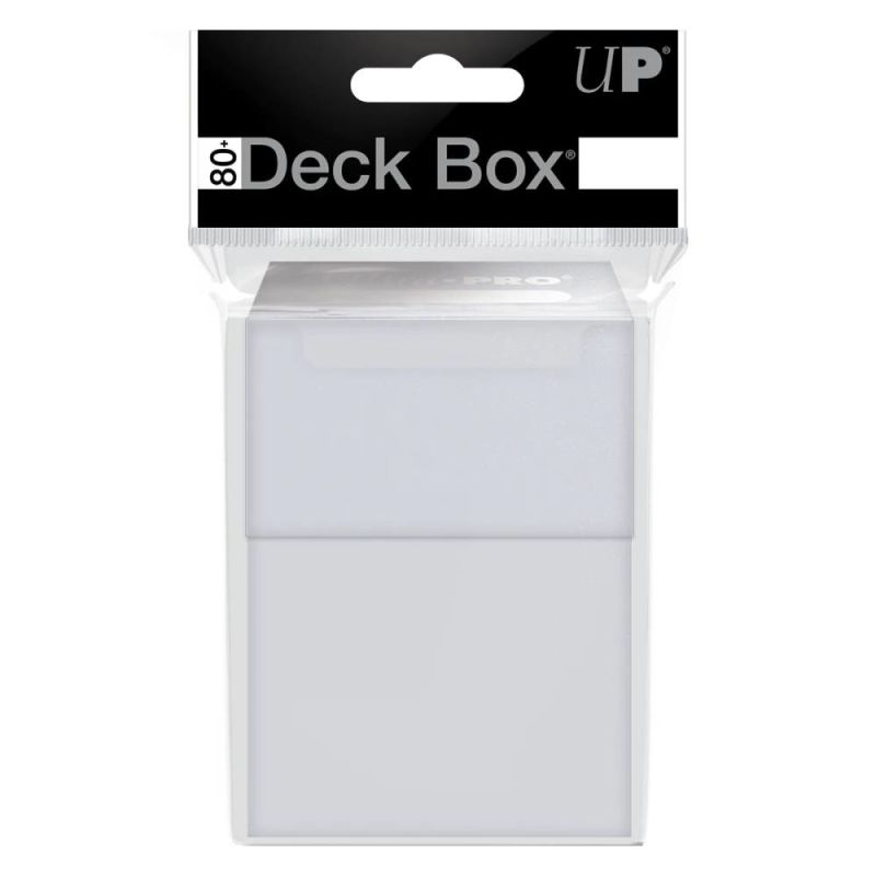 Ultra Pro - Deck Box Solid - Clear/Transparent