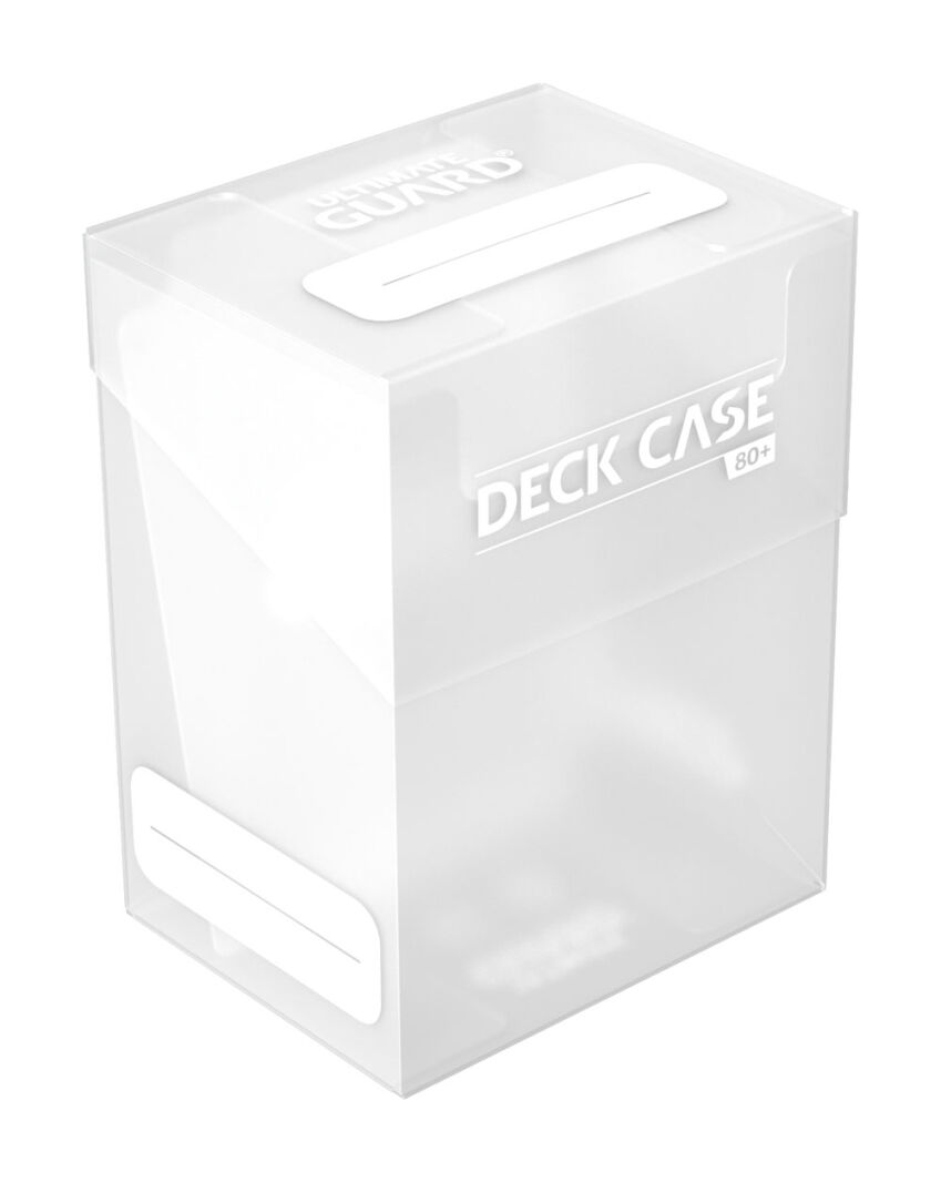 Ultimate Guard Deck Case 80+ Standardgröße Transparent