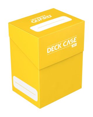 Ultimate Guard Deck Case 80+ Standardgröße Gelb
