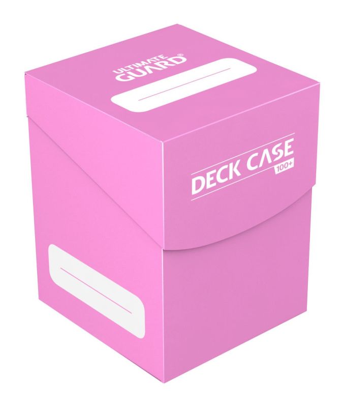 Ultimate Guard Deck Case 100+ Standardgröße Pink vorderansicht