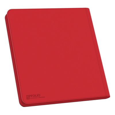 Ultimate Guard Zipfolio 480 - 24-Pocket XenoSkin Rot vorderseite