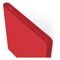 Ultimate Guard Zipfolio 480 - 24-Pocket XenoSkin Rot zip rei&szlig;verschluss
