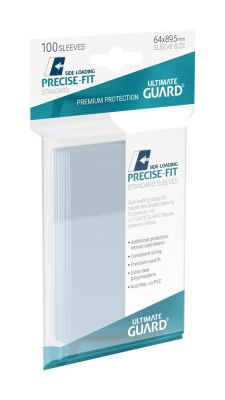 Ultimate Guard Precise-Fit Sleeves Side-Loading Standardgr&ouml;&szlig;e Transparent (100)